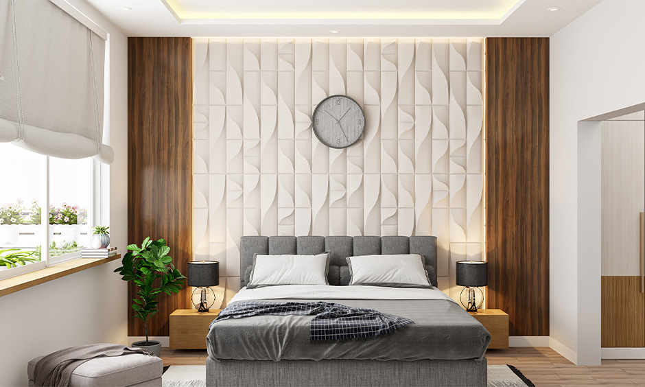 Sophisticated white modern interior wall cladding design