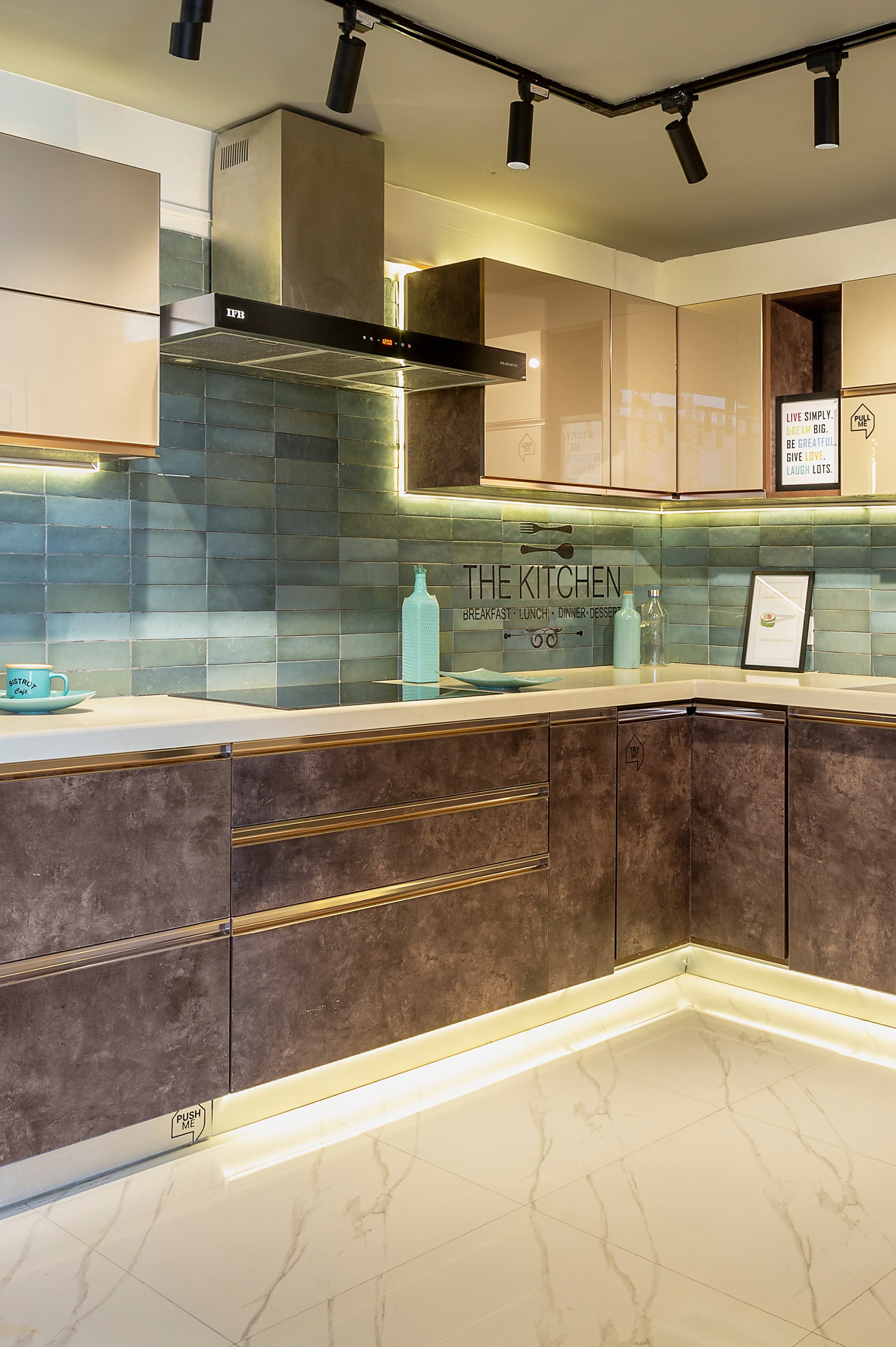 Modern Kitchen Tile Texture