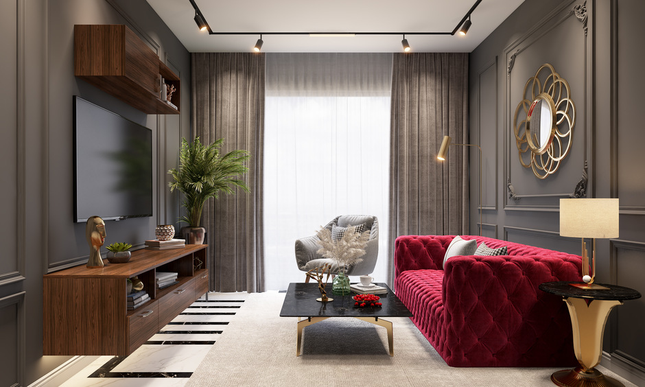 Explore 2025 home design trends in Ahmedabad with iconic Chesterfield sofas and elegant accent chairs