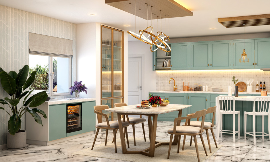 Cosy living room showcasing ambient, task, and accent lighting for a balanced look.