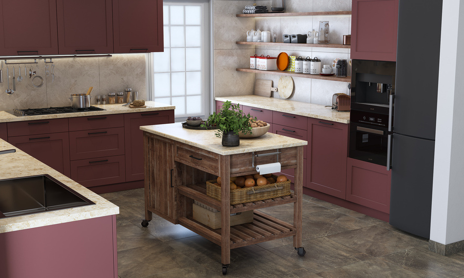 Styling tips for a new kitchen trolley with colour combos and decor ideas for a functional look.