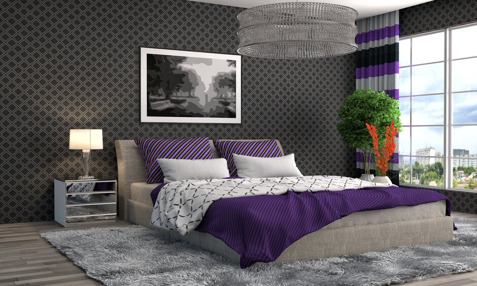 Classic wooden bed design blending effortlessly with modern home interiors.