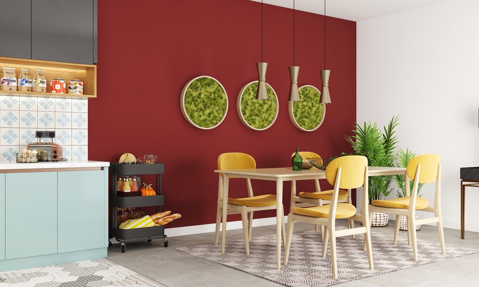 Stylish small kitchen trolley design for efficient storage and easy mobility in compact spaces.