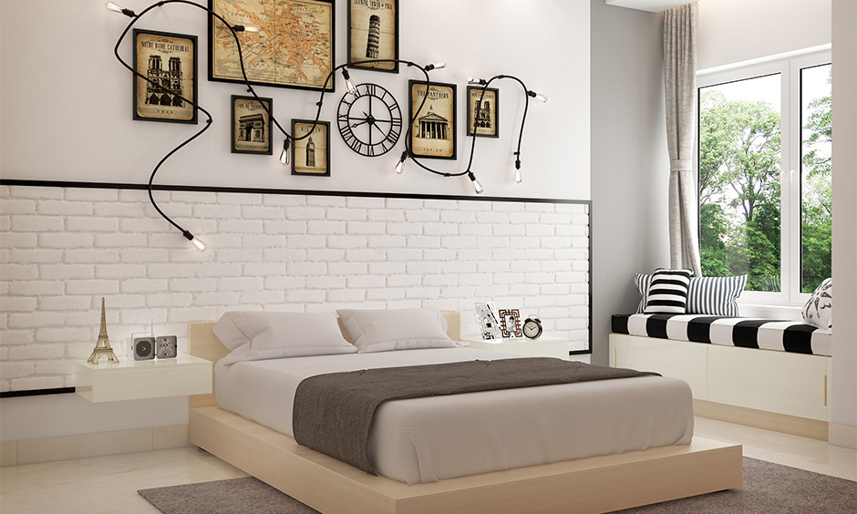 Wall art refresh ideas for national home decorating month using photos, textiles, and DIY accents.