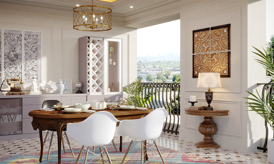 Indian style living room furniture blends culture and fashion, creating unique functional art pieces.